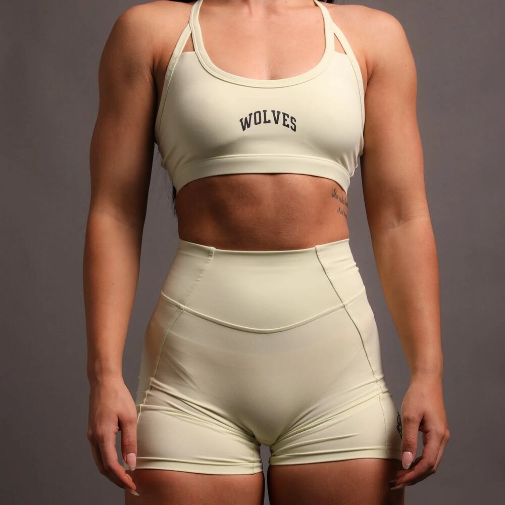 Darc Sport Los Angeles Loyalty Georgia Energy Shorts in Muted Neon Green Size M
